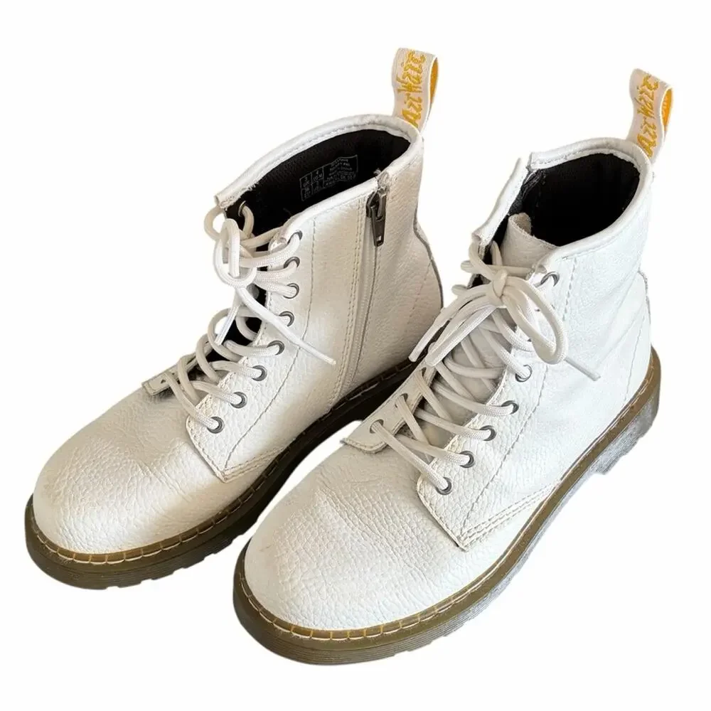 Dr Martens 1460 Pascal Boots White US5 - Picture 10 of 10